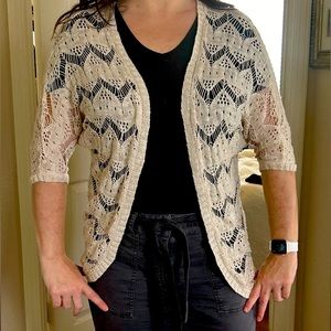 Crochet Lacy Cardigan